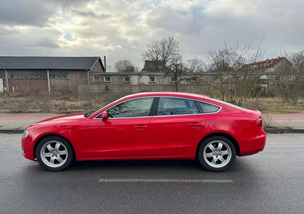 Audi A5 cena 19999 przebieg: 109000, rok produkcji 2010 z Leżajsk małe 37